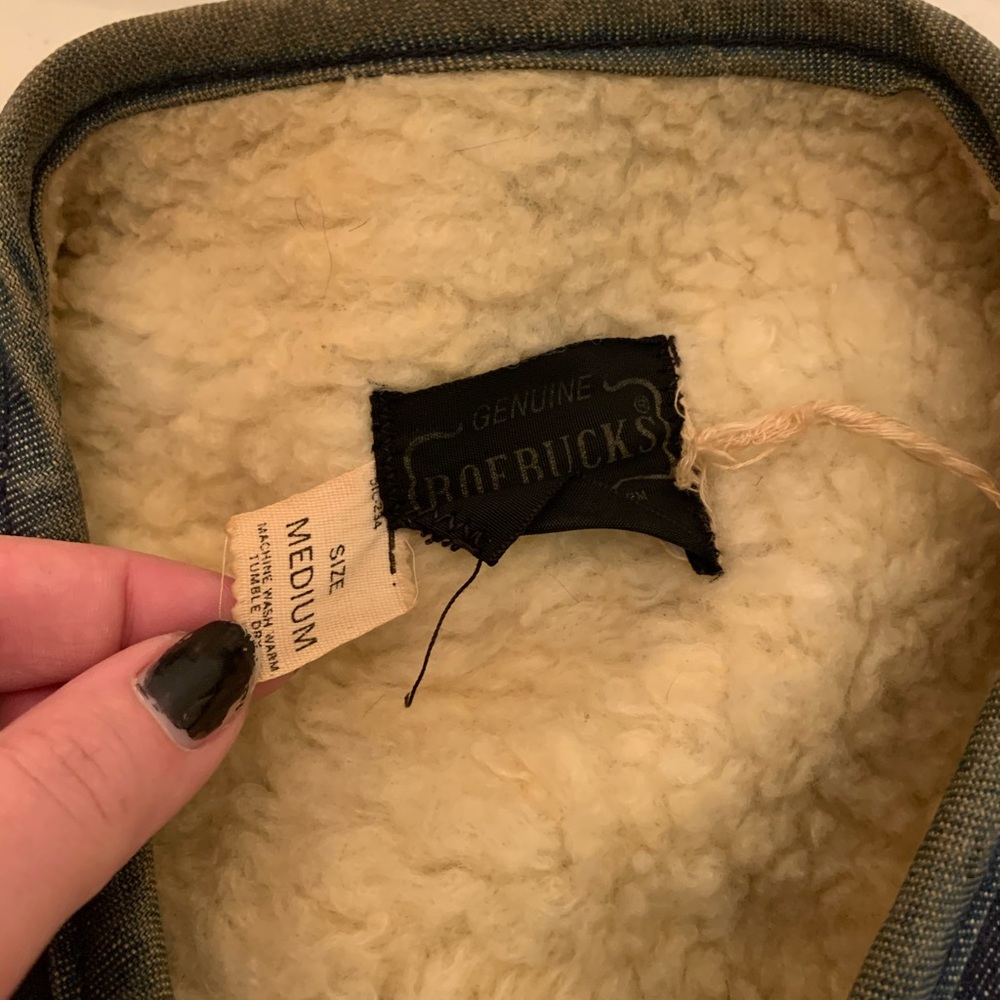 Levi's Blue Denim Sherpa-Lined Vest - Picture 2 of 2